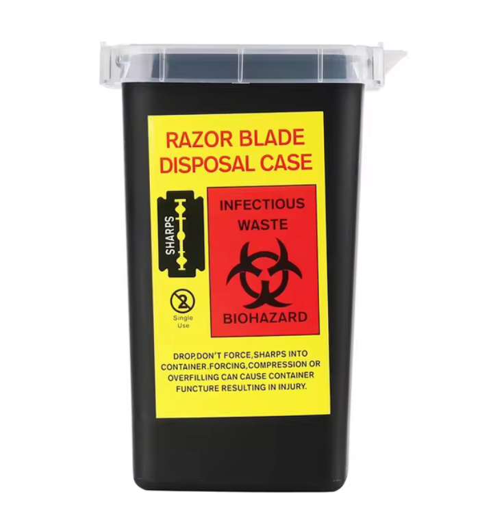 Conteneur de Déchets pour Lames de Rasoir | Conteneur de Déchets Biohazard