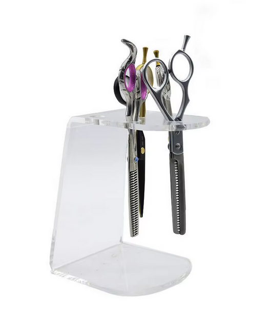 Acrylic Scissor Holder Stand | Transparent Organizer
