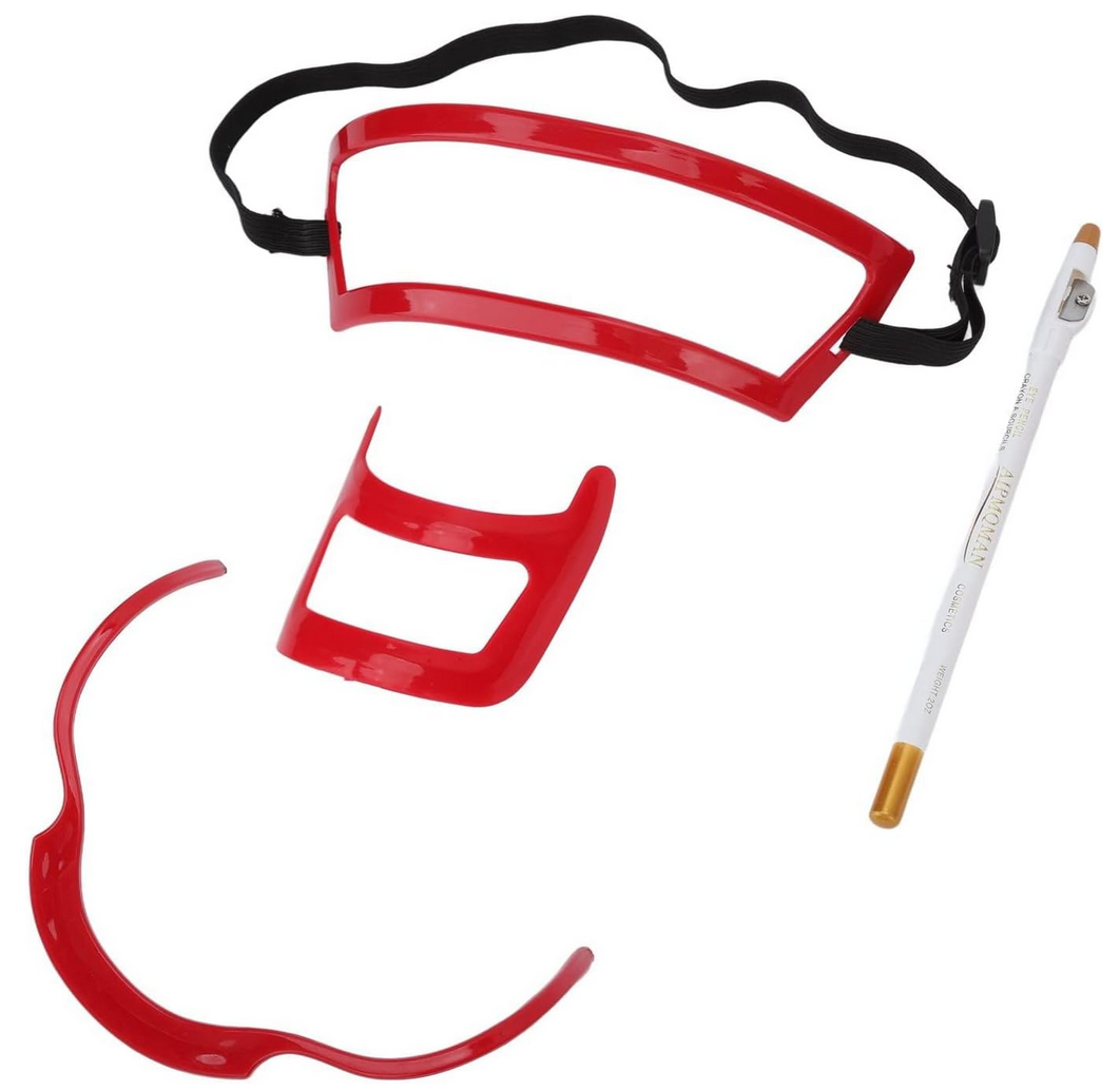 Beard Shaping Kit with Adjustable Strap and Trimming Pencil