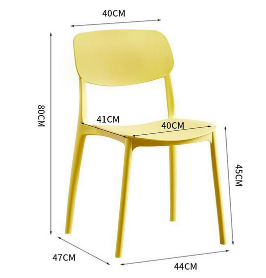 Waiting & Reception Chairs | Comfort & Style | Stackable | 45.7 x 43.2 x 80cm | Sell per unit