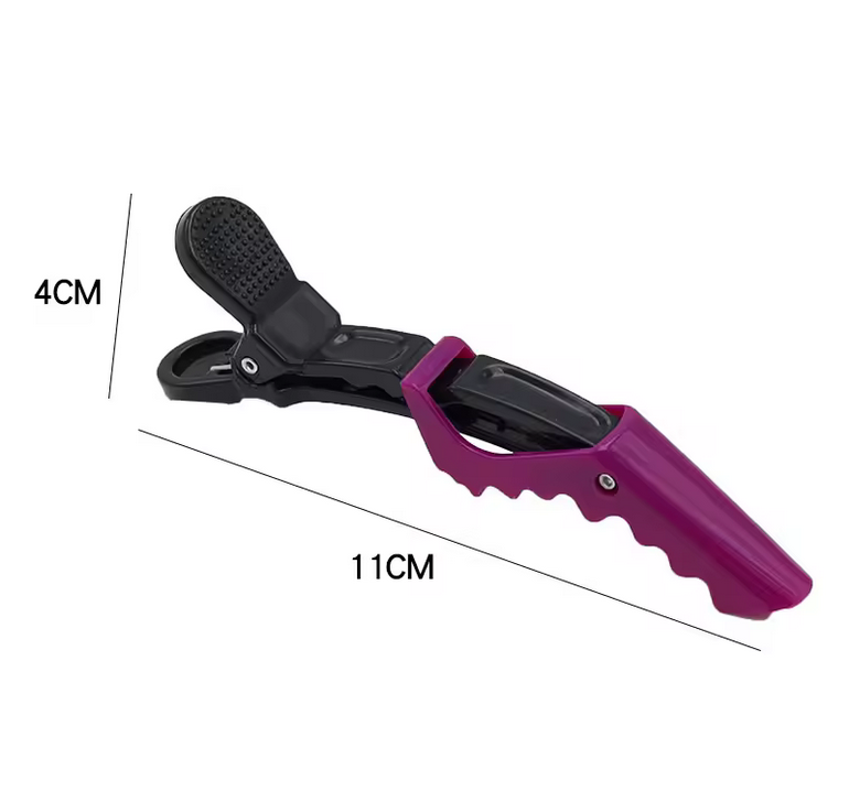 Pinces Crocodile de Positionnement | Zoning Précis des Cheveux | Lot de 5