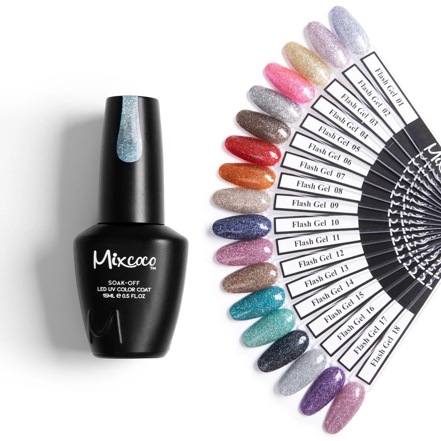 Mixcoco Soak-Off Gel Polish 15ml | Flash Gel 03