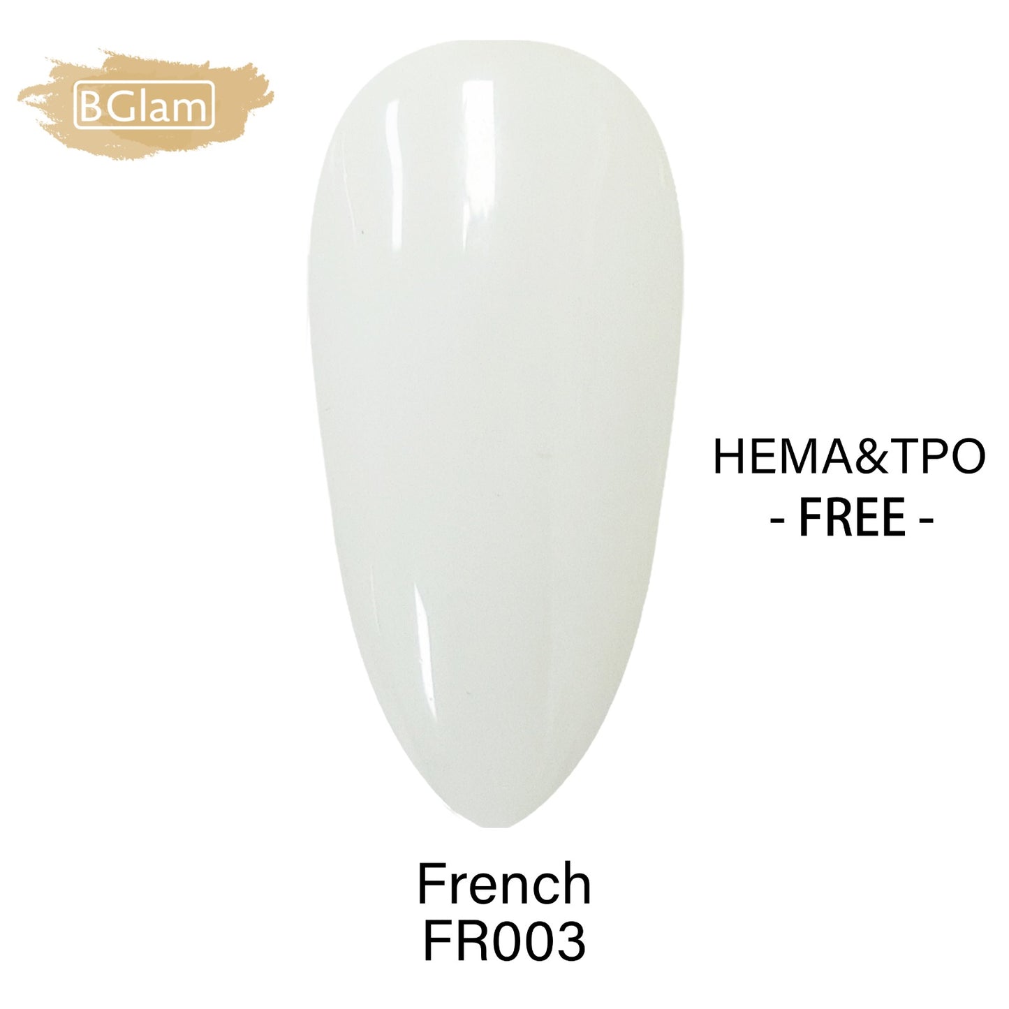 BGLAM Gel Polish 15ml | FR003 | French