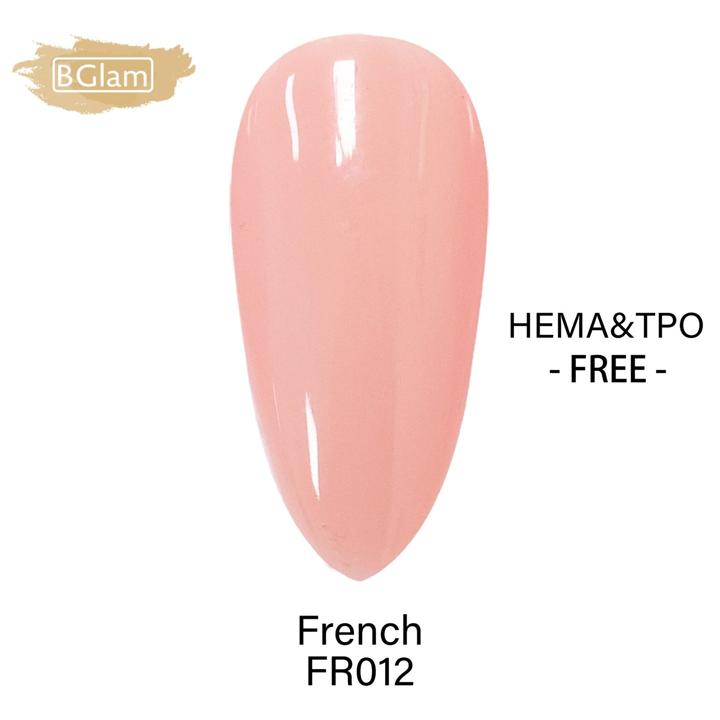 BGLAM Gel Polish 15ml | FR012 | French