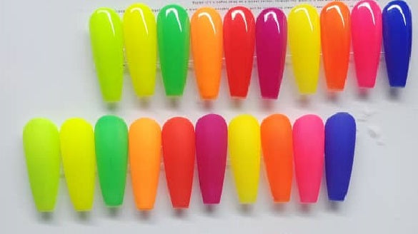 Mixcoco Soak-Off Gel Polish 15ml | Fluorescent | Neon Red