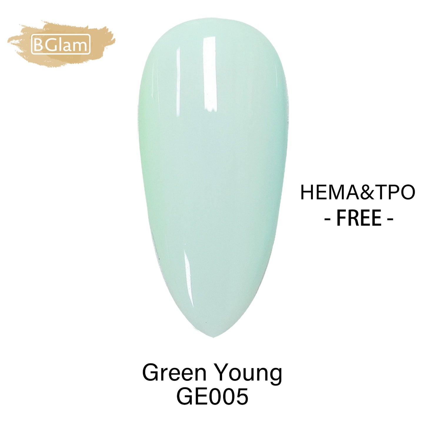 BGLAM Gel Polish 15ml | GE005 | Green