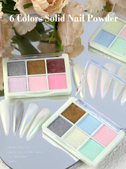 Magic Mirror Decoration Aurora Powder - 6 color palettes