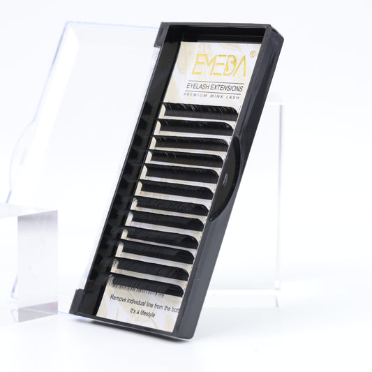 EMEDA Eyelash Extension | Volume | 0.05 LC Curl | Mixed 8-15mm