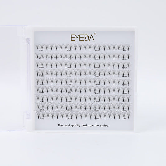 EMEDA Premade Fans 3D | 0.07 D Curl | 180 | Mixed 9-14mm