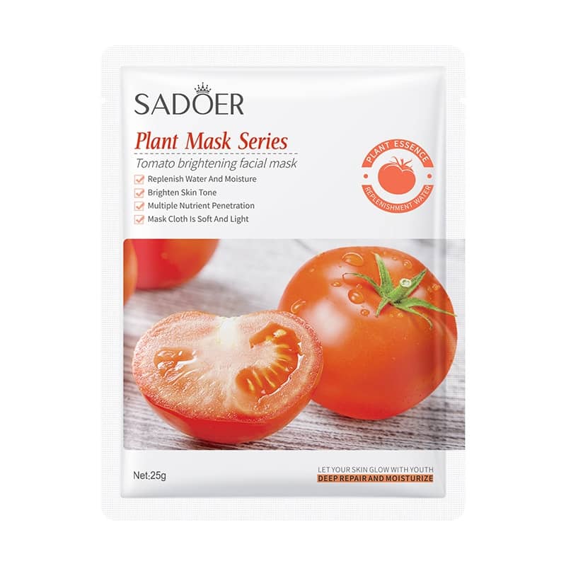 Masque Visage Tomate | Éclat & Hydratation | 25ml