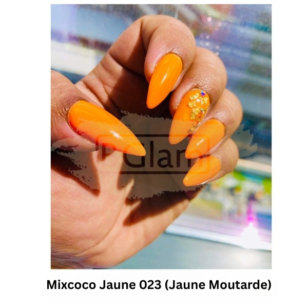 Mixcoco Soak-Off Gel Polish 15ml | True Color Yellow #023 (Mustard Yellow)