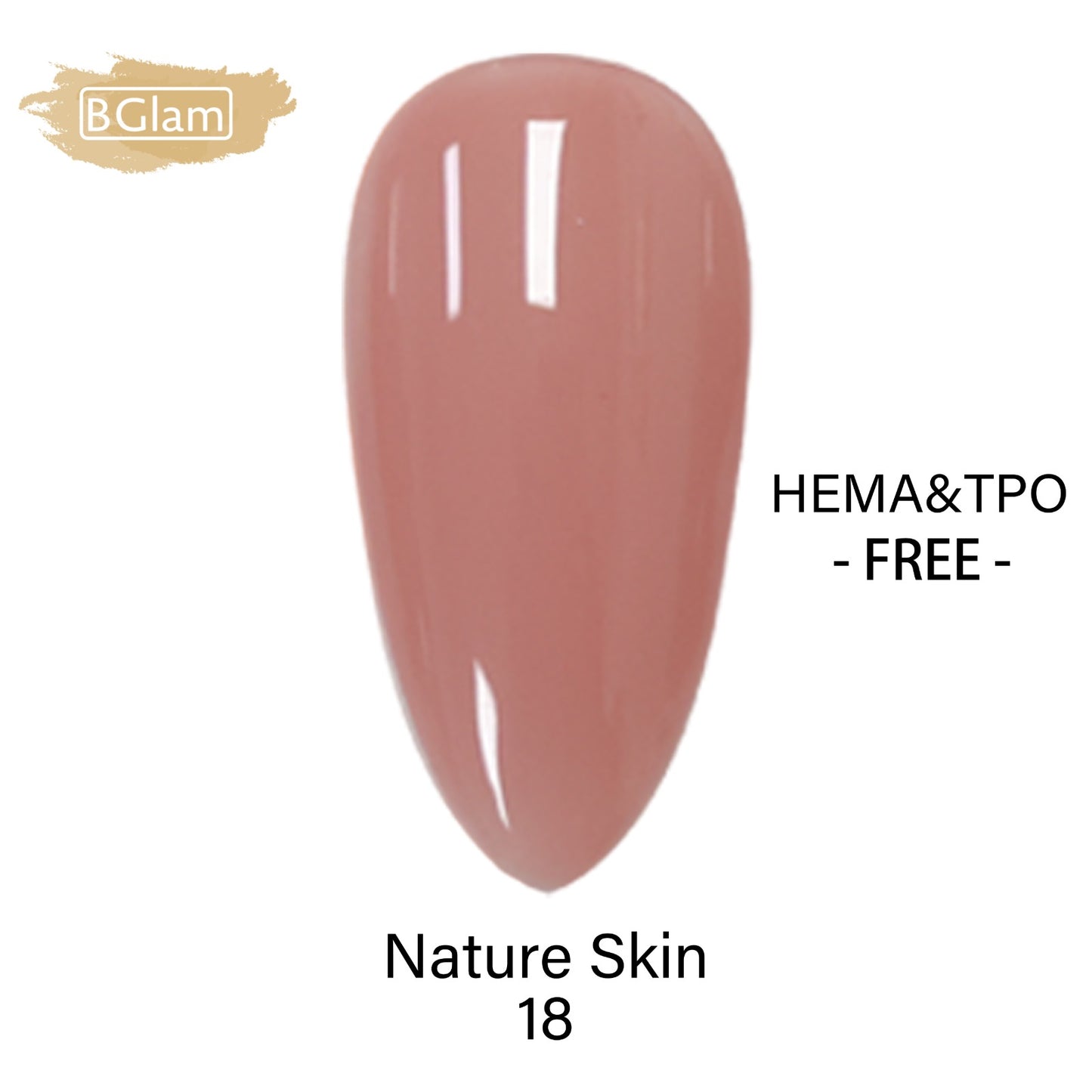 BGLAM Gel Polish 15ml | Nature 18