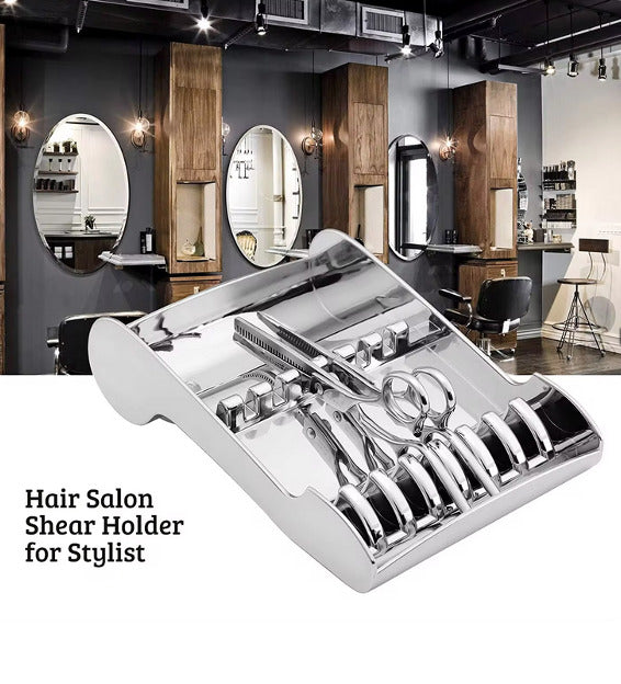 Black Hair Scissors Organizer for Barbers and Stylists
