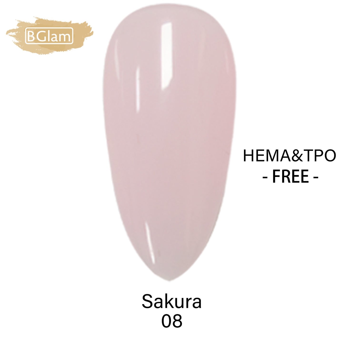 BGLAM Gel Polish 15ml | Cerise 08