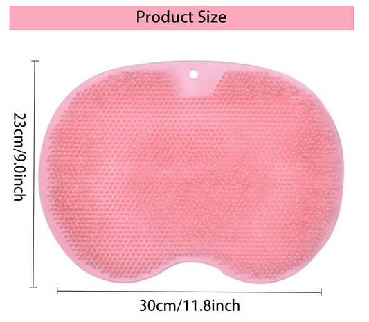 Soft Silicone Foot Scrubbing & Massage Mat