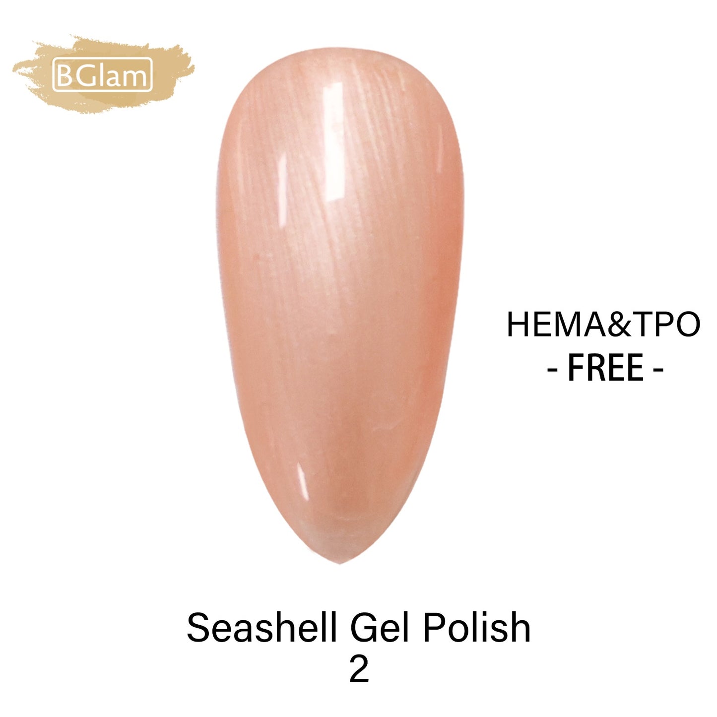 BGLAM Gel Polish 15ml | Seashell 2