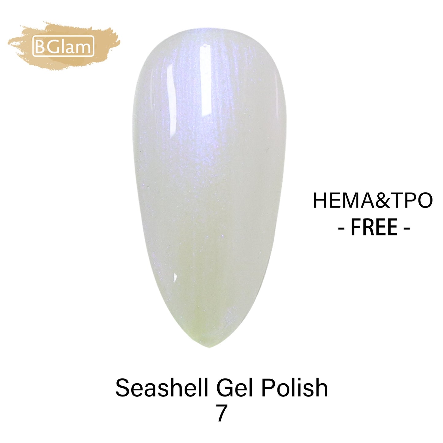 BGLAM Gel Polish 15ml | Seashell 7