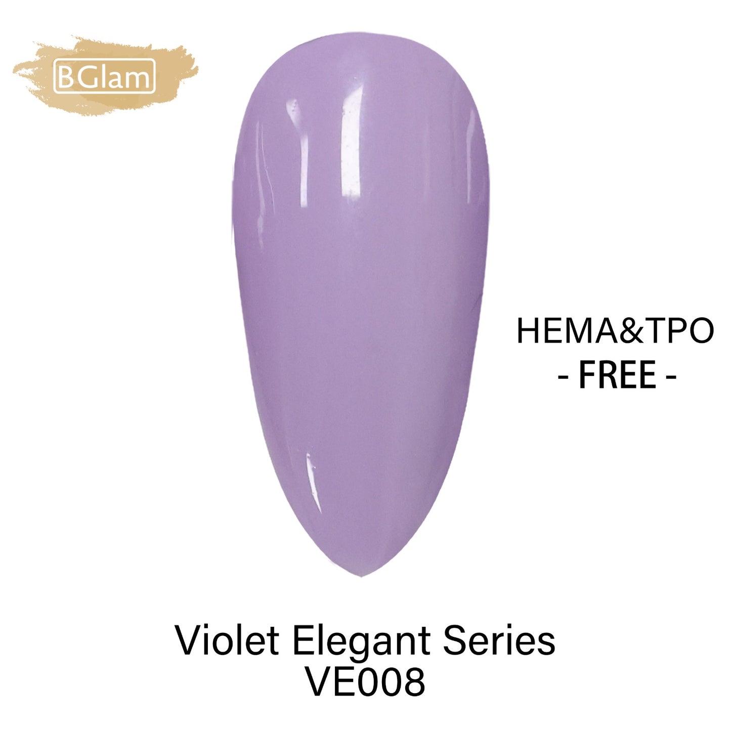 BGLAM Gel Polish 15ml | Violet | VE008