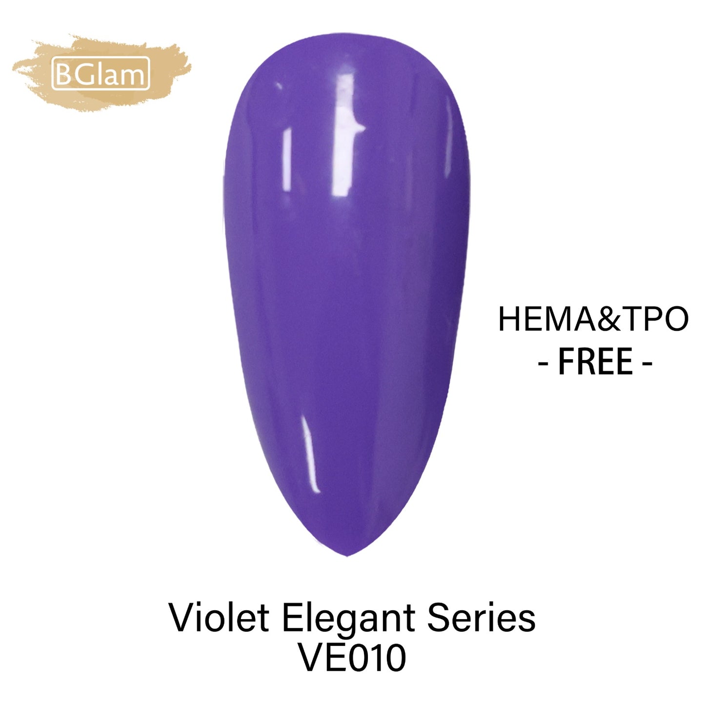 BGLAM Gel Polish 15ml | Violet | VE010