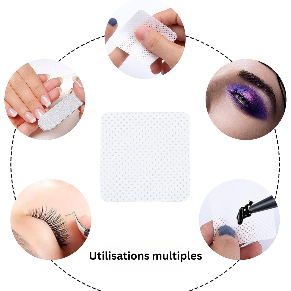 Lint Free Nail Magic Cotton Pads | Square