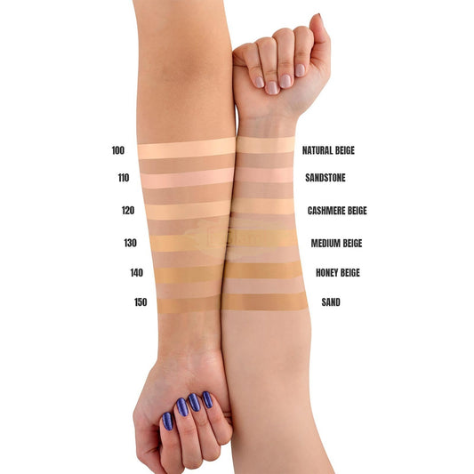 CALLISTA SELFIE FINISH FOUNDATION 132 Light Beige with SPF15 25ml Foundation