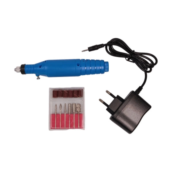 Portable Electric Nail Drill Machine 20,000 RPM Blue