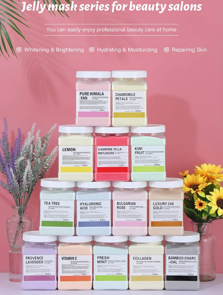 Masque Gelée Visage 100g | Anti-âge Centralla Asiatica | Apaisant & Anti-âge