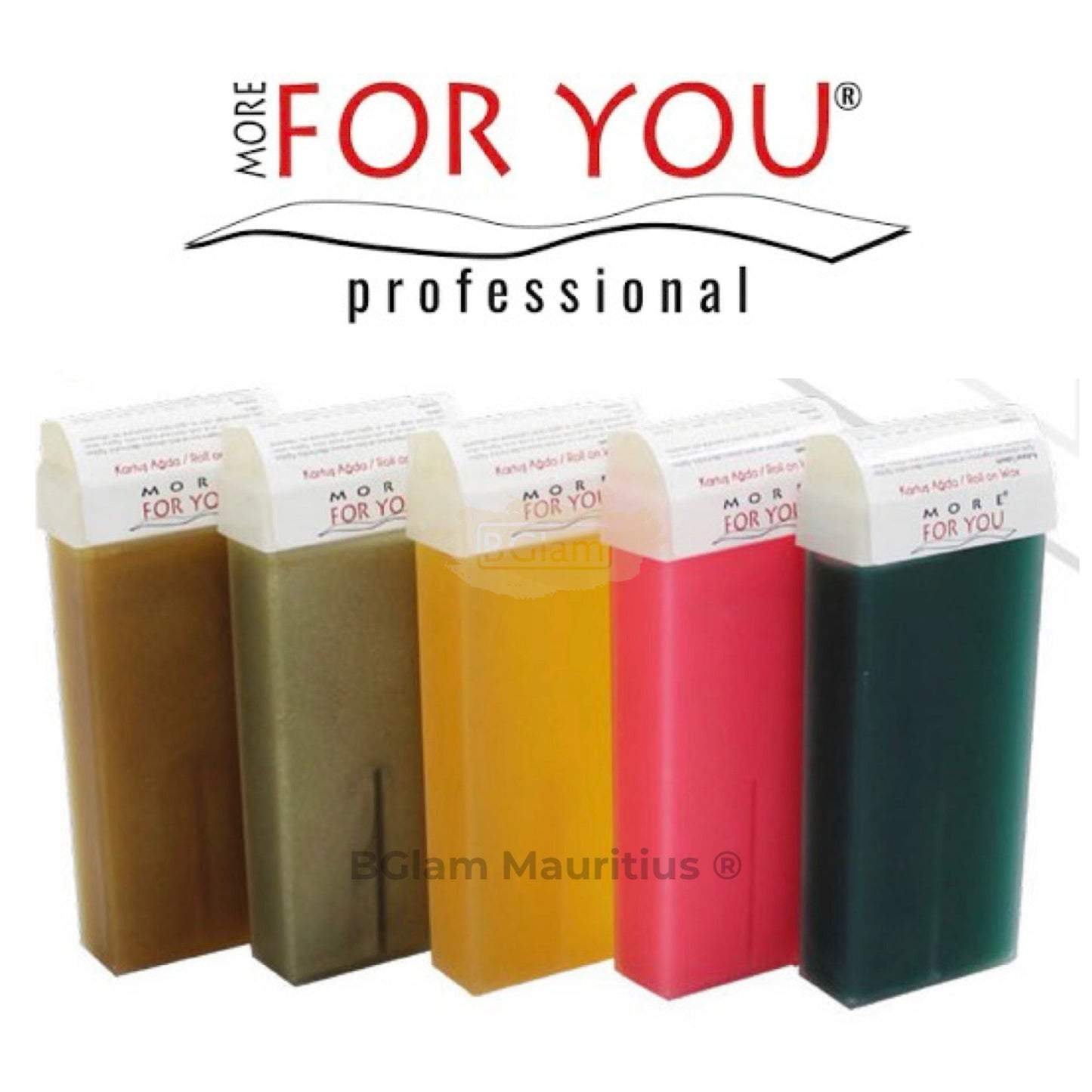 MORE FOR YOU Azulene Roll-On Wax 100ml | Gentle Hair Removal