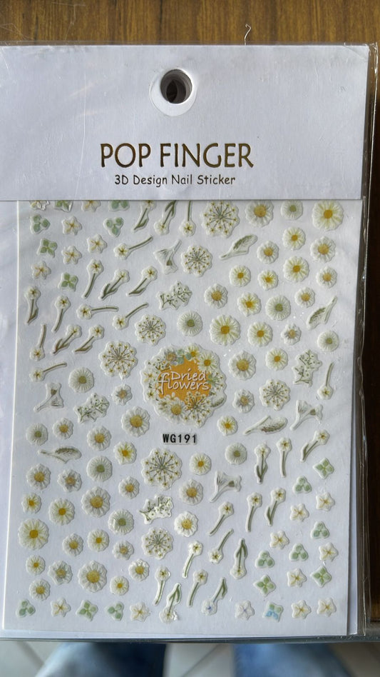 Nail Stickers | Flower | WG191