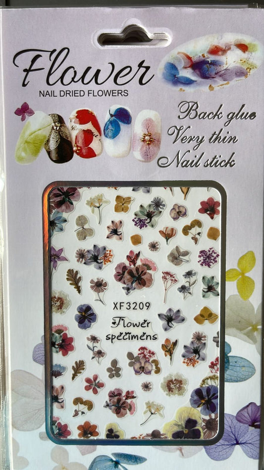 Autocollants pour ongles | Fleur | XF3238