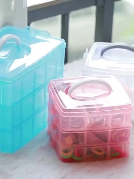 Boîte de Rangement Simple | Organisateur Multi-Compartiments