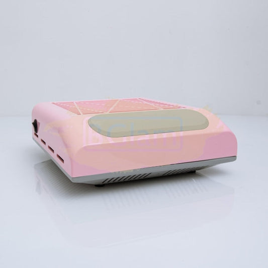 Professional Nail Dust Collector With Hand Cushion 80W - Pink