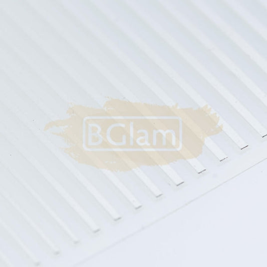 Nail Art Sticker Wg430 - Silver