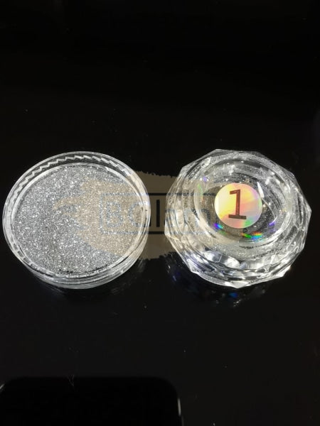 Nail Glitter Powder - Available In 8 Colors 1