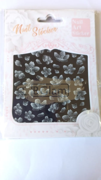 5D Embossed Nail Art Stickers - Jp 1026