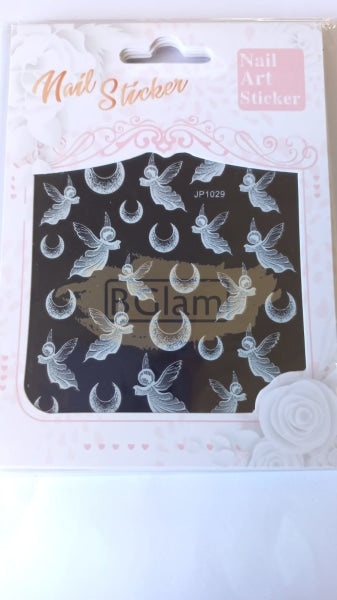 5D Embossed Nail Art Stickers - Jp 1029