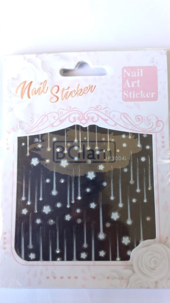 5D Embossed Nail Art Stickers - Jp 3004