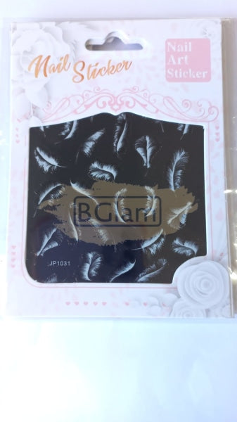 5D Embossed Nail Art Stickers - Jp 1031