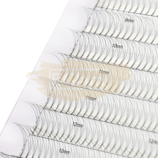 Emeda Premade Fans Eyelash Extensions Mixed Length - 120 3D 0.07 D Curl 9-15Mm False Eyelashes
