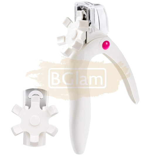 Triple Cut Acrylic Nail Tip Cutter With Measuring Dial And Guard Accessories