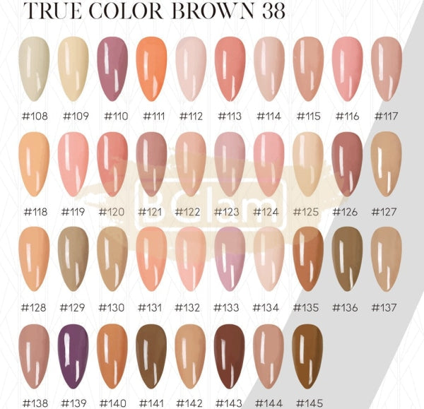 Mixcoco Soak-Off Gel Polish 15Ml - Brown 128 (Smc 057) Nail