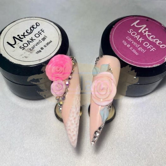 Mixcoco Soak-Off Gel Polish - Carved 4D Nail