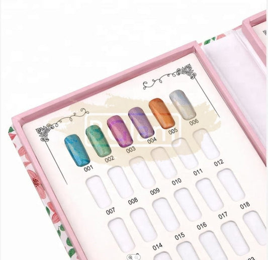 Nail Gel Color Card - 88 Slots