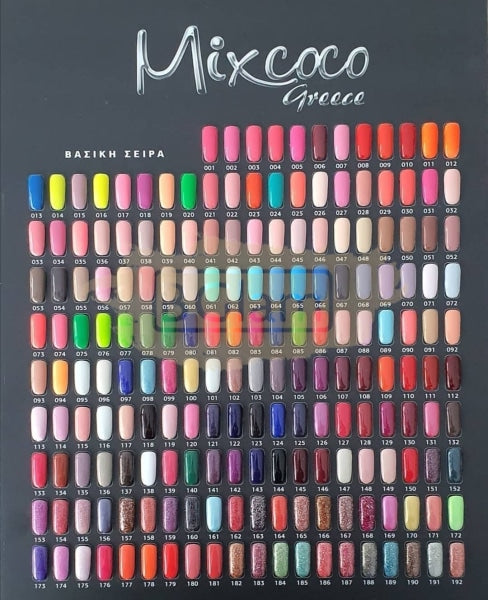 Mixcoco Soak-Off Gel Polish 7.5Ml - Blue 182 (Smc 067) Nail