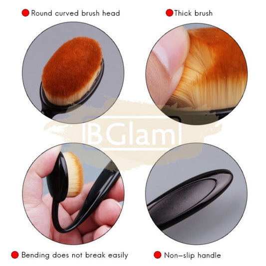 Oval Makeup Brush Accessories