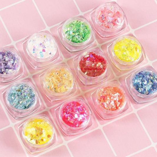 Nail Sequins - Available In 12 Designs