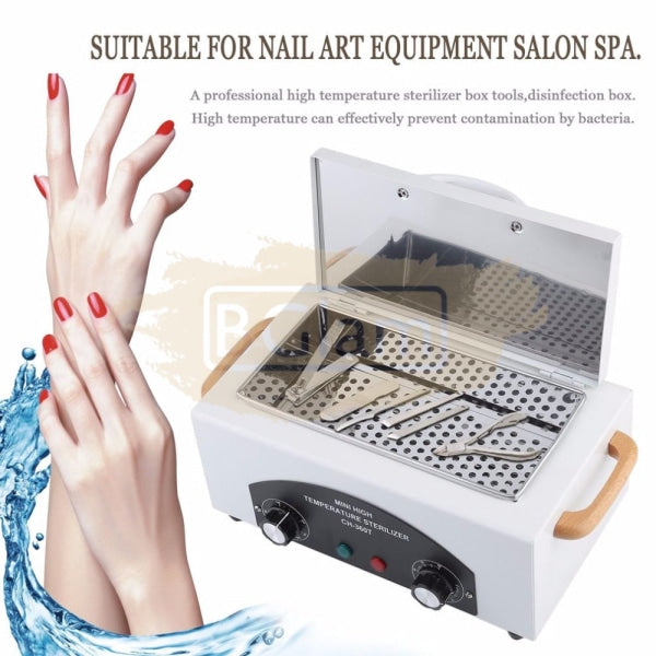 Stérilisateur UV à ongles Professionnel pour Manucure Outil et Nail Tools  Désinfection Machine