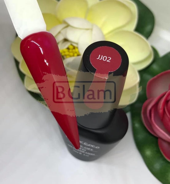 Mixcoco Soak-Off Gel Polish 15Ml - Red Jj 02 Nail