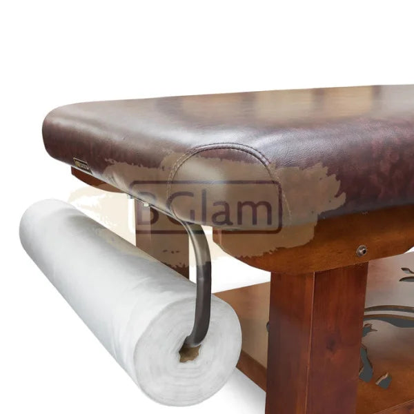 Disposable Non-Woven Massage Bed Sheet With Face Hole 80*180Cm (Pink Tab)