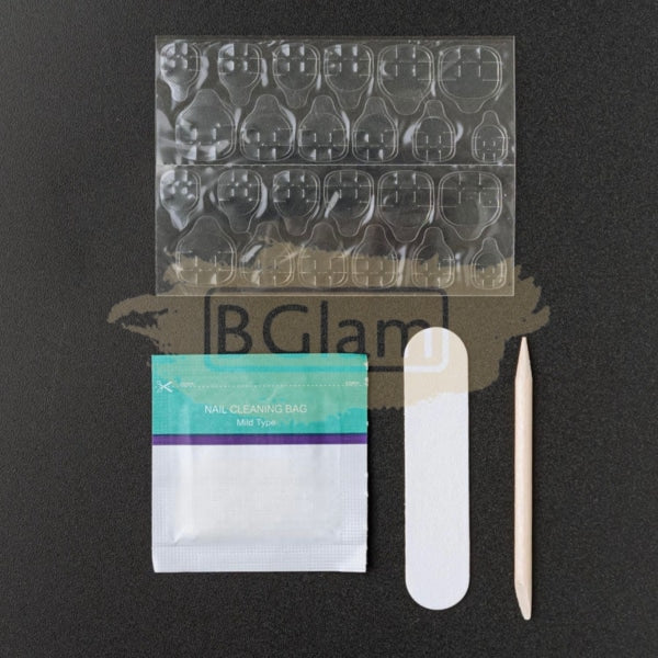 Press On Nails Set F779-7 28 Pieces/Box